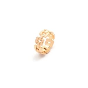 Gold Link Band Ring - Women's Jewelry Us8